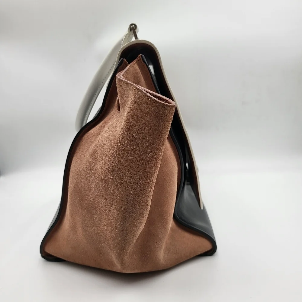 Celine Trapeze tri-color shoulder bag..authentic w/COA..